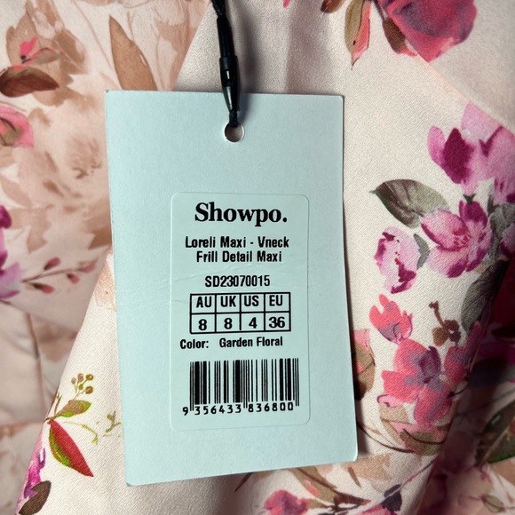 NWT Showpo Lorelei Maxi Dress - Size 4 - Picture 5 of 6
